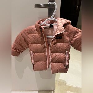 Patagonia baby high-loft down jacket - pink